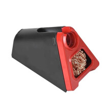 Electric Soldering Iron Stand Holder with Welding Cleaning Copper High Temperature Quality Safety Red