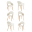(Off-White, Set of 6) Goeurvant Dining Chairs 1