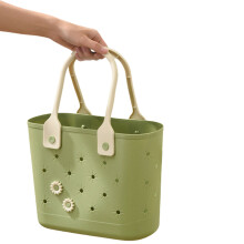 Tragbare, robuste Strandtasche aus Gummi für Reisen und Poolbesuche – praktisch für die Dusche – mit stilvollem Design.
