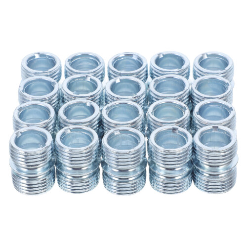 Topbathy20Pcs Μεταλλικοί σύνδεσμοι ραφιών καλωδίων με σπείρωμα 1,5mm βήμα για εύκολη