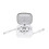 Functional Compact Travel Adapter with Storage for Phone Pad Charging and Computer Data Transfer 1