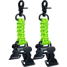 Doppelseitige taktische Handschuhclips, Arbeitshandschuhhalter, Helmhalterung für robuste Gürtel, Outdoor-Rucksäcke