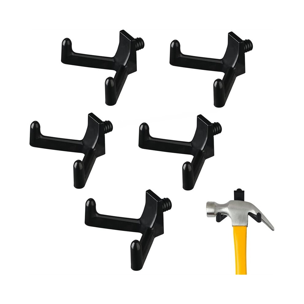 5 Pcs Tool Hooks For Suncast, Double Storage Hanger - Essential Wall Organization Accessories For Shovels, Rakes 6032278192525