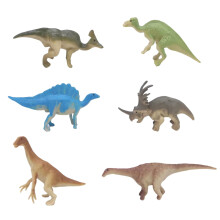 6Pcs Mini Dinosaur Toy Set for Party Favors, Cupcake Decor, Piñata Fillers, Goodie Bags – Compatible with Kids & Toddlers