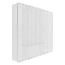 Organisateur de couverts en acrylique extensible pour tiroir de cuisine (1 ensemble)
