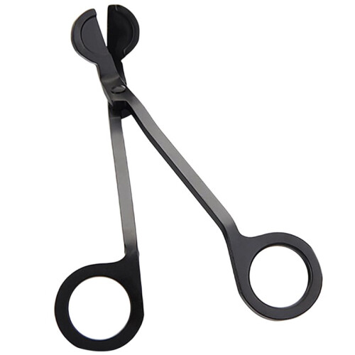 1pc-Candle Wick Trimmer Black Controllable Candle Tools Electroplating Technology Cutter Candle Wick Scissors Trimmer 1