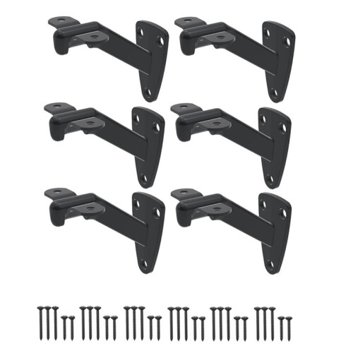Supporti per Corrimano per Scale - 6 Pezzi di Supporti per Corrimano per Scale Interne o Esterne, Supporti per Corrimano