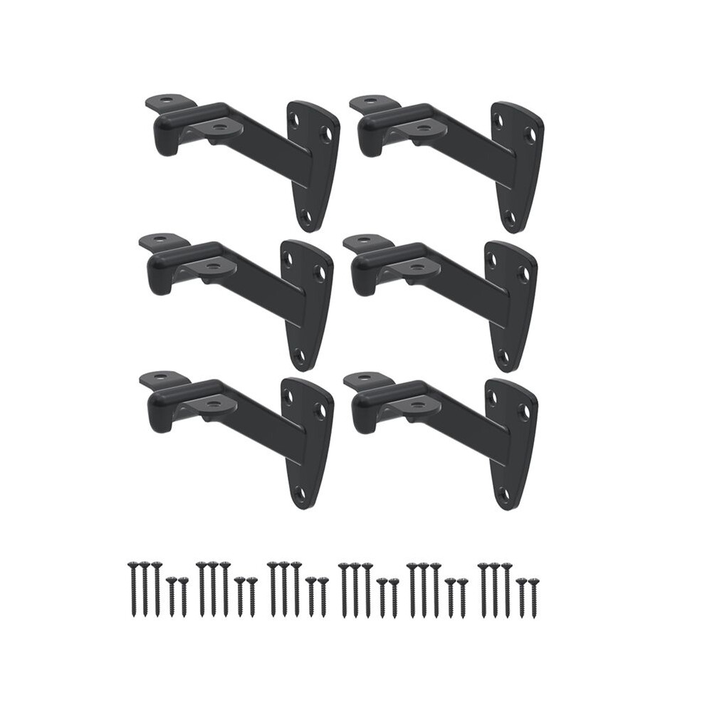 Hand Rail Brackets For Stairs- 6 Pcs Handrail Brackets For Indoor Stairs Or Outdoor Stairs Support,Hand Railing Brackets 6032146236474