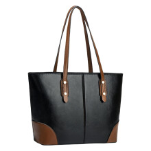 Geräumige Damen-Henkeltasche, Schultertasche, lässige Handtasche, große Unterarmtasche für Büro, Schule und Freizeit.