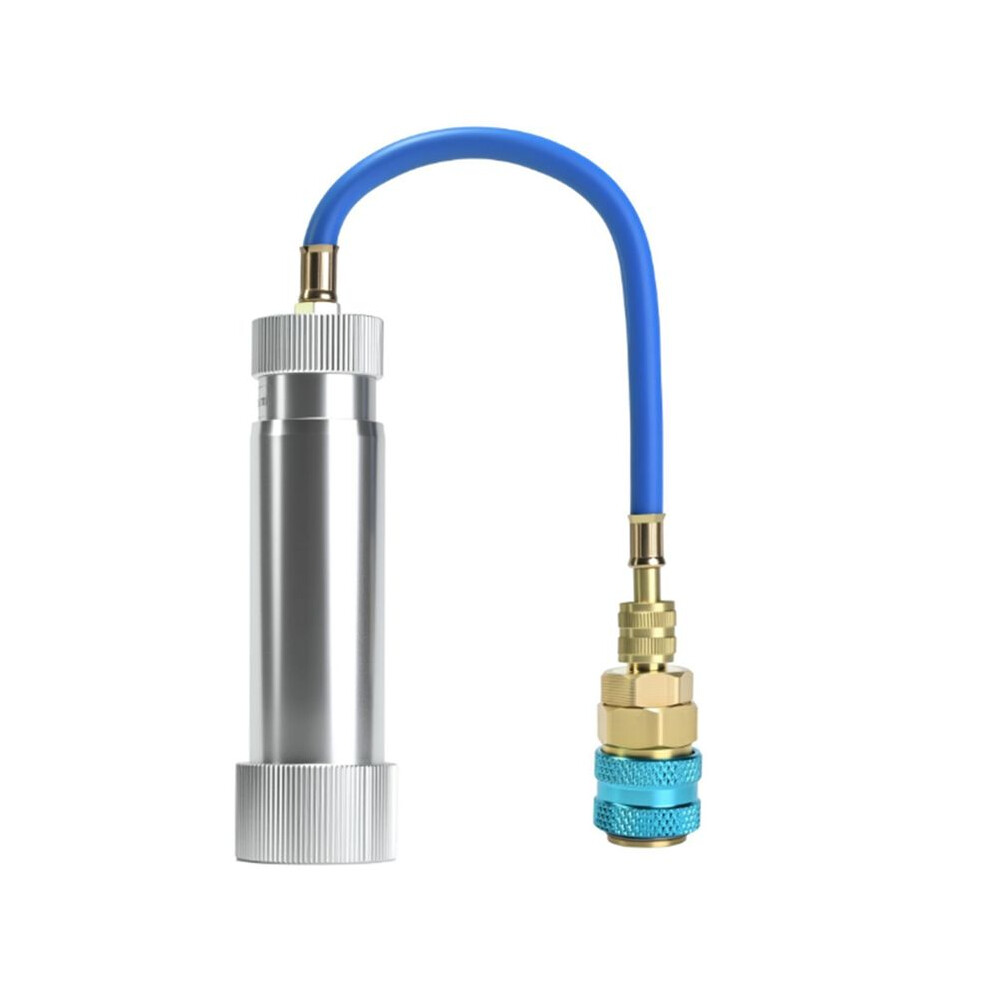 Refrigerant Oil Injector Tool R12 R134a R22 Air Condition Oil Injection Air Sae Tool Car Connector 1/4Inch Dye Injection 6033681409552