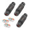 3-Pack Junction Box with 3 Pin Electrical Cable Connectors, IP68 Waterproof, 4-10mm Adjustable Wire Box 1