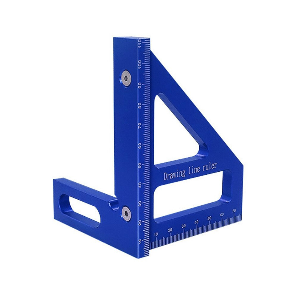 3D Multi-Angle Measuring Ruler, Woodworking Square Protractor, High Accurate Tool For Engineers And Carpenters, 003B 6031967708979