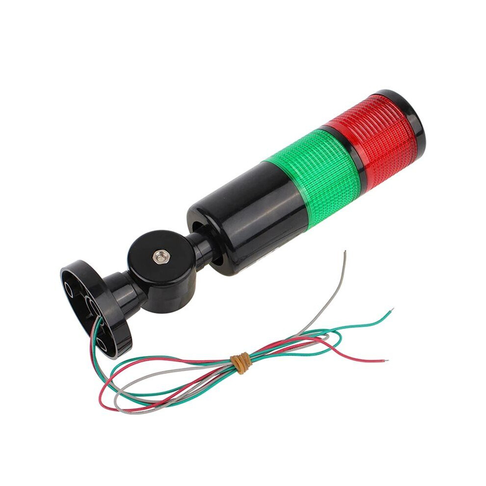 2 Layers 110V Red Green Industrial Tower Signal Warning Light H50 Indicator Light Steady Light 6032888672189