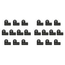 20PCS Battery Stickers Replacement Labels for 18V and 14 4V Lithium Batteries Fits BL1830 BL1430