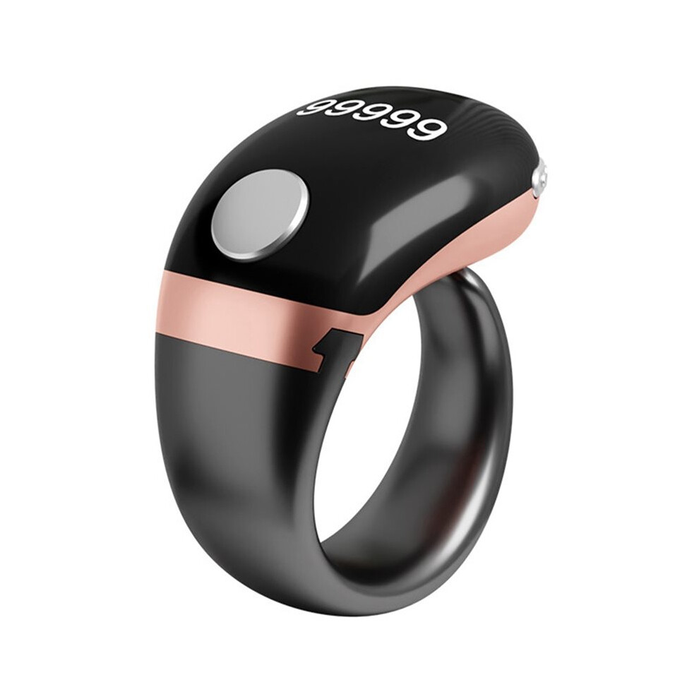 Digital Finger Counter Intelligent App Counting Type-C Rechargeable Ring Ble Electronic Counter Rose Gold 6031121979429