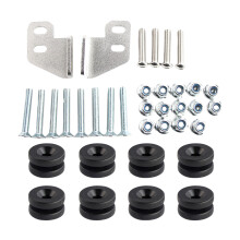 Tail Bag Mounting Bracket Kit | Portable Motorcycle Side Box Mounting Set | Wear-Resistant Mounting Supplies, Motorcycle Accessories for Home, Travel