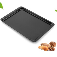 1 Pack Rectangle Baking Pan Non-Stick Steel Cake Pans for Oven 14.65 x 10 Inch Cookie Sheet Tray for Lasagna Casserole Bread - Back-L Size