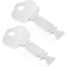 Fire Alarm Box Key 25460 - for Gamewell Fire Alarm Box, Elevator & Emergency Entry (2-Pack), Firefighter Tools