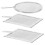 3pcs Stainless Steel Pottery Tools Set - Soil Sieve and Ceramic Glaze Filter for Efficient Sculpting 2