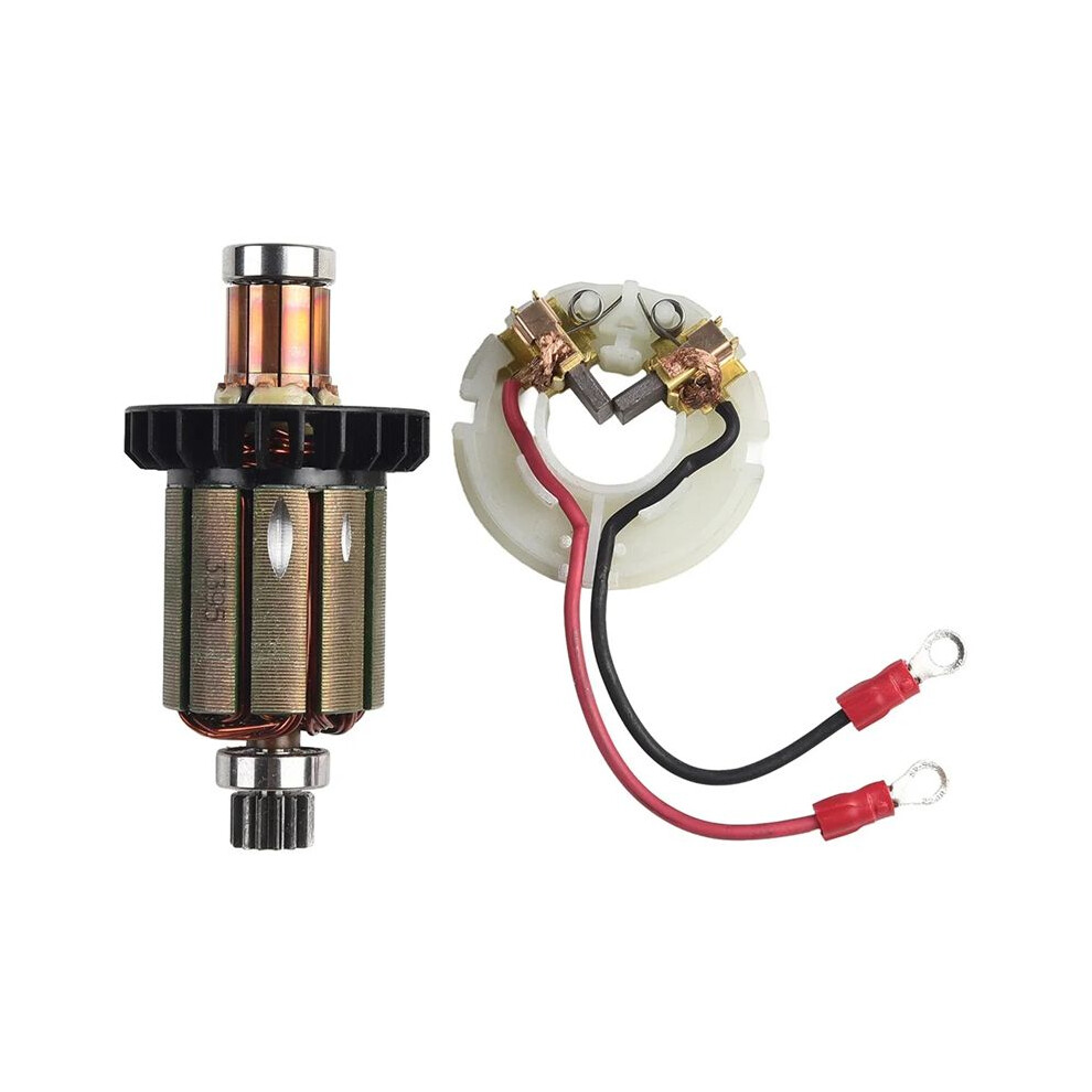 619496-0 638991-1 Armature And Carbon Brushes Holder Set For Dhp458 Bhp458 Ddf458 Bdf458 Replacement Accessory 6033681419513