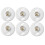6Pcs Medium Base E26 Lampholder Keyless Top Lamp Holder Ceiling Light Sockets White Phenolic Bulb Socket CFL Lampholder 1