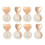 8PCS Earring Backs for Droopy-Ears, Earring Lifter Backs Replacements for Heavy Earrings,Rose Gold 1