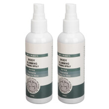 Spray amincissant et raffermissant pour le corps de 2 pièces de 100 ml, lotion biologique pour la contraction musculaire