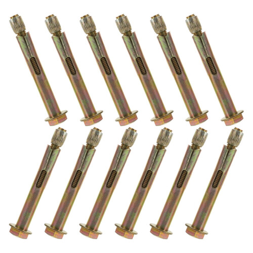 Drywall Anchor Bolts Heavy Duty Masonry 12 Pcs