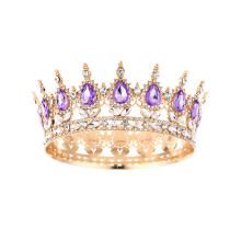 Luxurious Women's Crowns with Rhinestones Birthday Party Hairpieces Suitable for Weddings Proms and Special Occasion