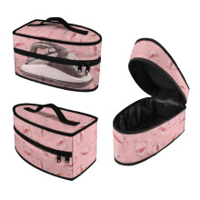 Travel Irons Organizer Pig Pattern Handheld Travel Case Compatible with Full-Size Irons and Accessories, Bag Only