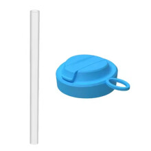 Soda Can Lid with Straw Silicone Can Covers Reusable Sip and Seal Soda Cover Leak-Proof Straw Soda Can Lid
