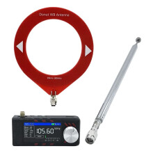 SI4732 Full Band DSP-Radio ATS  PRO 0,5-108 MHz LSB USB AM FM ESP-32-S3-Radio  SW MW VHF-Radio met Antenne