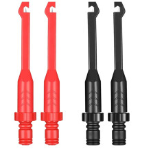 Clips para Cables Clip de Prueba de Perforación Asiento Tipo Banana de 4 mm Sonda de Perforación de Aislamiento Resistente Clip de Prueba Automotriz