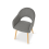 (Grey, Set of 2) Goeurvant Dining Chairs 4