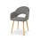 (Grey, Set of 2) Goeurvant Dining Chairs 6