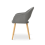 (Grey, Set of 2) Goeurvant Dining Chairs 7