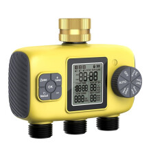 Minuterie D'Arrosage Automatique à 3 Sorties, Système D'Arrosage de Jardin, Programmateur D'Arrosage à Contrôle Indépendant, Outils
