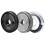 Angle Grinder M14/10Thread Inner Outer Flange Nut Set Quick Release Locking Nut for     M14 1