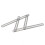 Multifunction Folding Ruler Special Shaped Measurement Stainless Steel Movable Four Fold Ruler Multi Angle Ruler 1