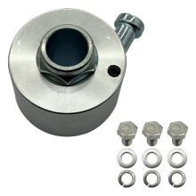 3/4 Inch Shaft Steering Wheel Hub Quick Release Disconnect Hub Adapter Replacement for Most 3 Hole Steering Wheels