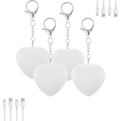 Purse Light with Touch Sensor - USB Rechargeable  LED Lamp for Handbags (4 PCS)