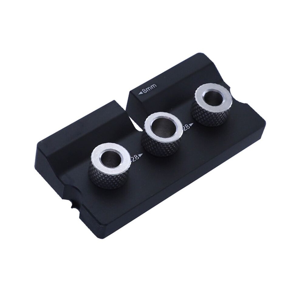 Woodworking Punch Locator Log Positioning Block Woodworking Tools Furniture Hole Opener Positioning Auxiliary Block 4713140976048