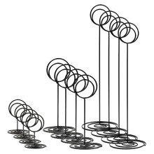 36 Pcs Table Number Holders 3 Size Place Card Holder Name Numbers Menu Memo Note Card Picture Photo Holder Clip Stand