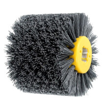 Cepillo Eléctrico para Pulir Tambor de Alambre Abrasivo de Nailon para Trabajar la Madera y el Metal, Cepillo para Pulir Madera, Grano 120