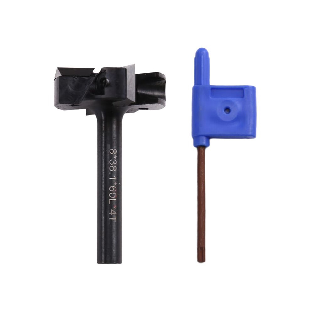 Milling Cutter Cnc Spoilboard Surfacing Router Bit 8Mm Shank Insert Carbide Slab Flattening Router Bit Wood Planer Bit 4712864445823