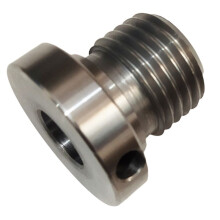 Adapter Uchwytu Tokarskiego Adapter Wrzeciona Gwintowanego Tuleja Redukcyjna Odpowiednia do Elektronarzędzi Tokarskich do Obróbki Drewna Od 33 mm do