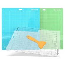 Tappetino da Taglio 12x12 per Maker 3/Maker/Explore 3/Air 2/Air/One (3 Tappetini) - Tappetini Adesivi Riutilizzabili con Griglia