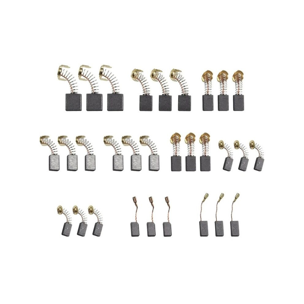 60Pcs Carbon Brushes Graphite Carbon Brushes Replacement For Power Tool For Hammer Drills Circular Saws Angle Grinders 6033065442151