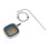 Waterproof Design Touch Screen Meat Thermometer, Oven Safe Stainless Steel Probe, LCD Display with Backlight, Timer Function for Cooking, Multiple 4