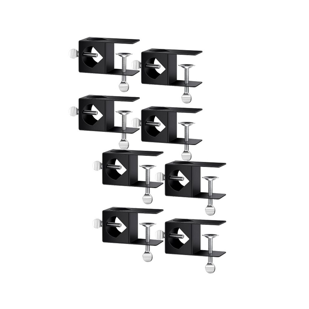 8 Pack Deck Torch Clamp Mounting Part Porch Rail Clamp Universal Pole Mount Bracket For Railings Posts 4712042691684